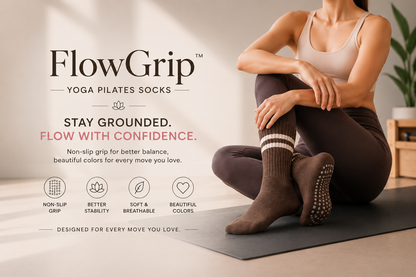 FlowGrip™ Yoga Pilates Socks