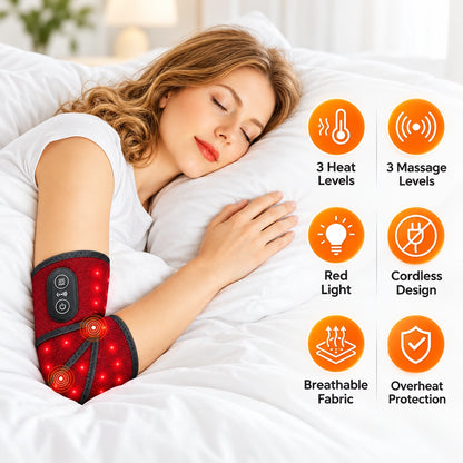 ThermaPulse™ Heated Red Light Wrist Massager
